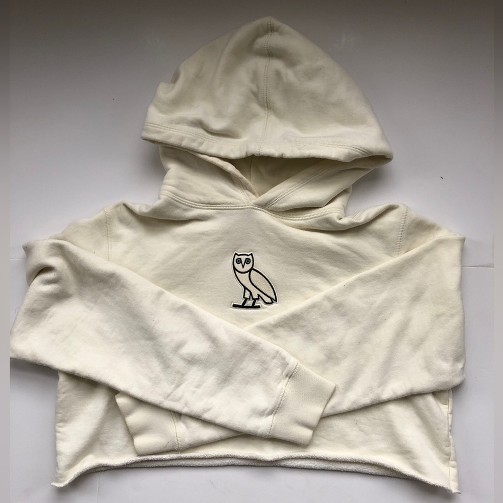 2/$40 - OVO womens cropped hoodie
